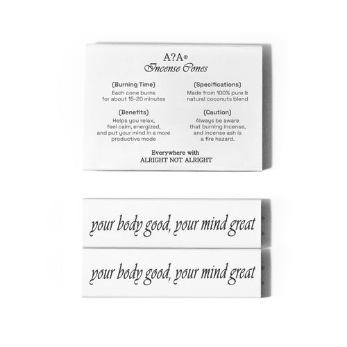 A?A® INCENSE CONES (BORN SPIRITUAL SERIES)