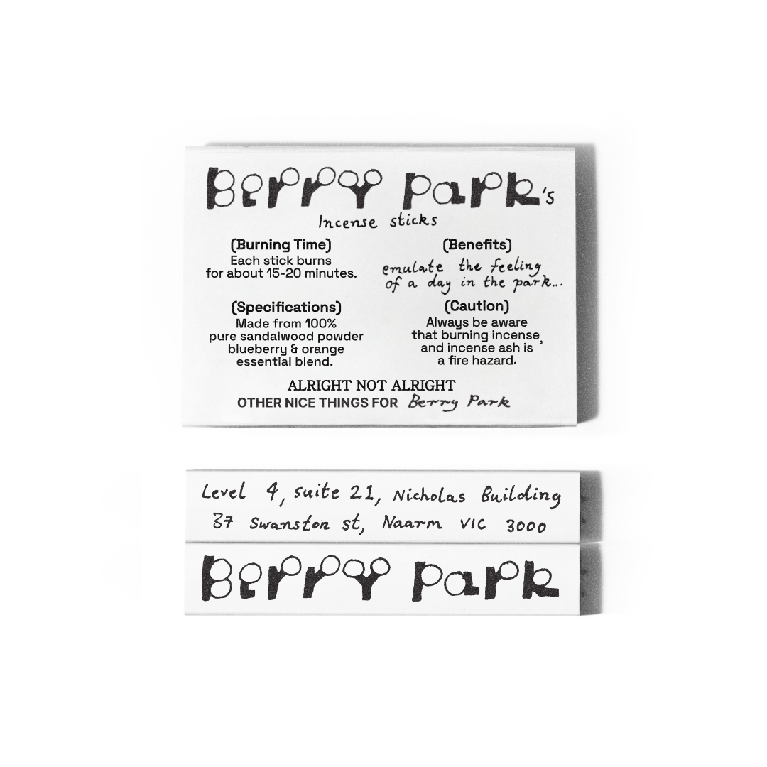 A?A® X BERRY PARK (INCENSE STICKS)